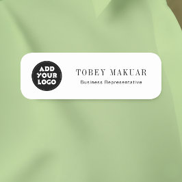 Placa de identificación personalizada para emplead