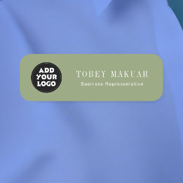 Placa de identificación personalizada para emplead