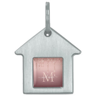 Placa de identificación personalizada para mascota