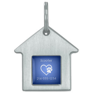 Placa de identificación personalizada para perros 