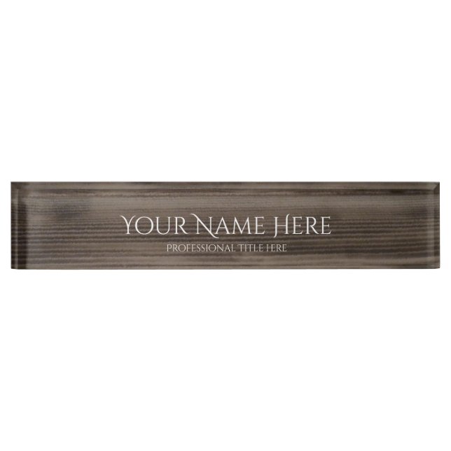 Placa de identificación profesional - fondo de (Anverso)