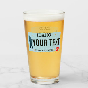 Placa de licencia de Idaho Sasquatch