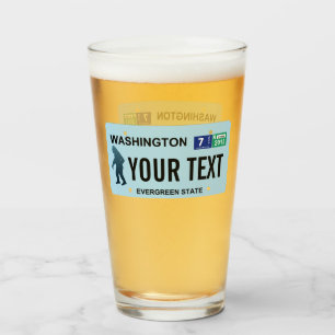 Placa de licencia de Washington Sasquatch