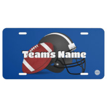 Placa de licencia del equipo de fútbol HAMbWG