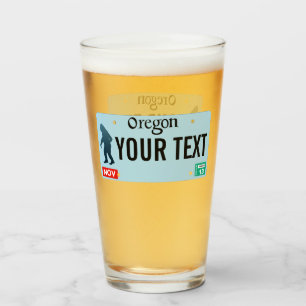 Placa de licencia Oregon Sasquatch