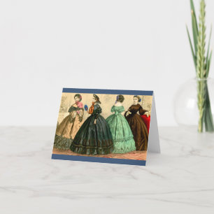 Placa de moda alemana de 1861