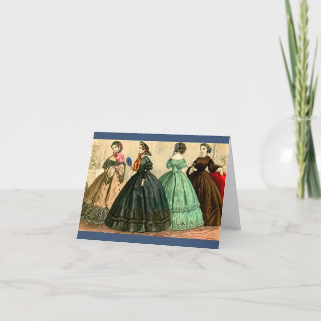 Placa de moda alemana de 1861 (Anverso)
