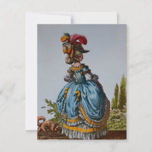 Placa de moda del siglo XVIII ~ Invitaciones