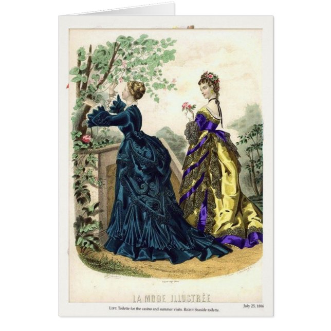 Placa de moda del Victorian (Frente)