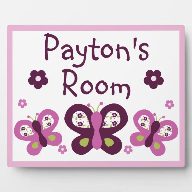 Placa de molde de mariposa y flores de ciruela de  (Frente)