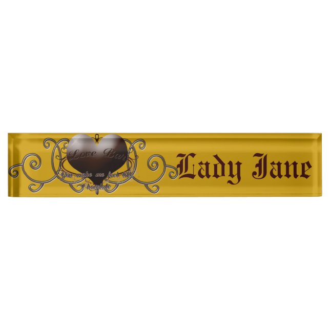 Placa de nombre (Anverso)
