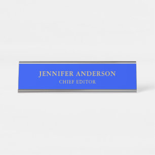 PLACA DE NOMBRE 