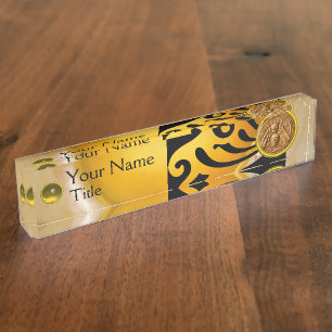 Placa De Nombre Abeja de la miel, tenedor de abejas, suministro de