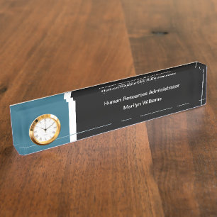 Placa De Nombre Administrador de recursos humanos