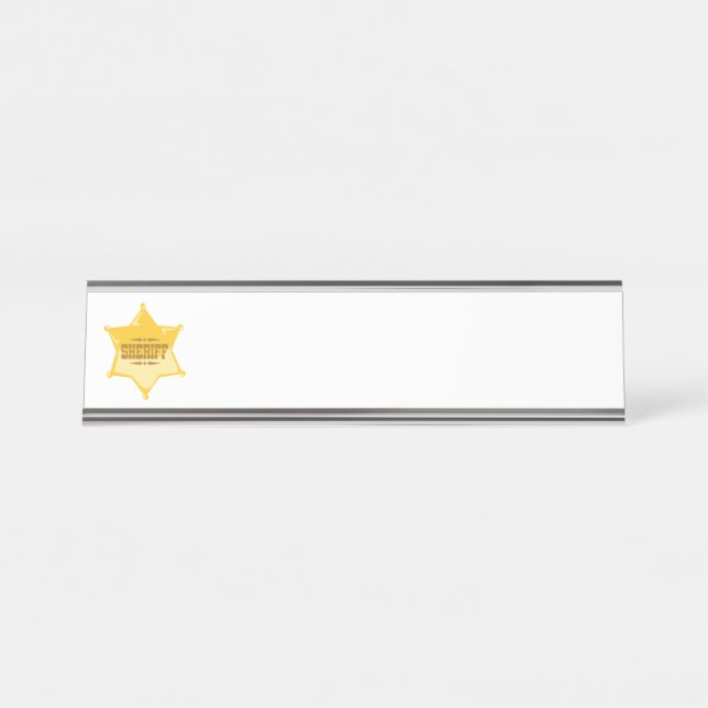 Placa De Nombre Alguacil (Anverso)