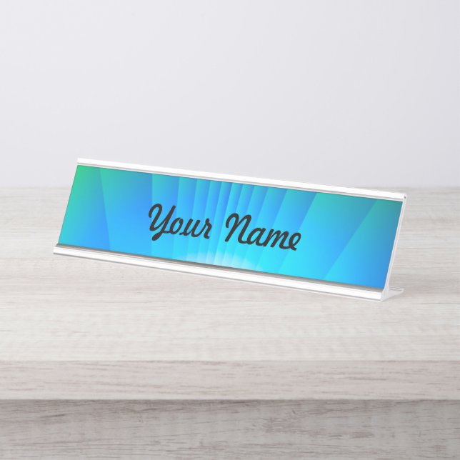 Placa De Nombre Alien Sunset (Anverso)