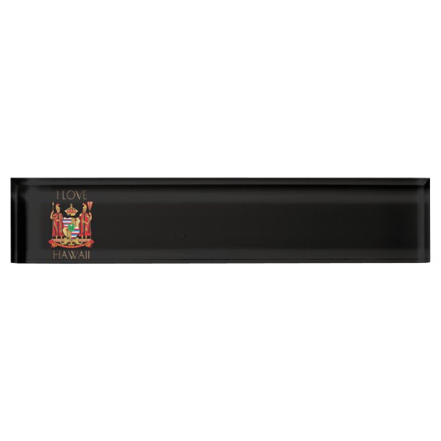 Placa De Nombre Amo Hawaii (Anverso)