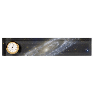 Placa De Nombre Andromeda galaxia Vía lechosa universo cosmos