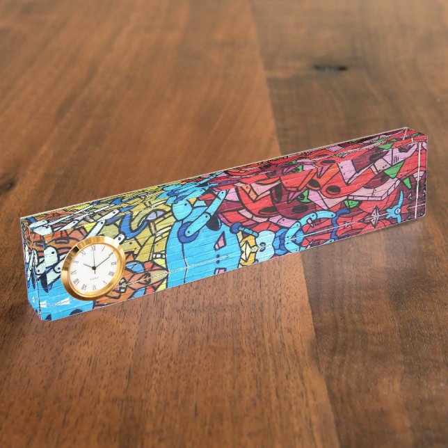 Placa De Nombre Arte urbano 12. (Lateral)