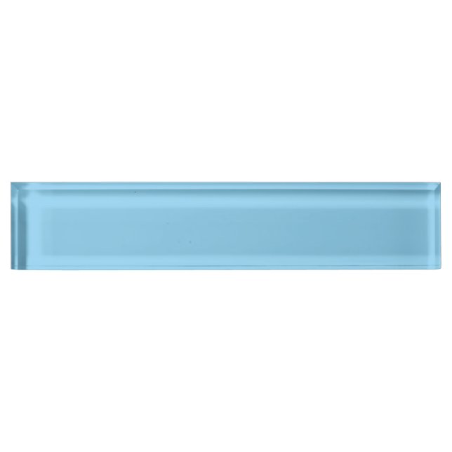 Placa De Nombre Baby Blue (Anverso)