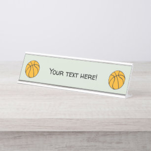 Placa De Nombre Baloncesto