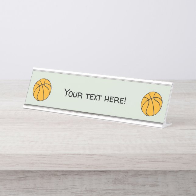 Placa De Nombre Baloncesto (Anverso)