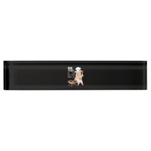 Placa De Nombre Barbacoa BBQ Timer Pig Grill Barbecue Beer Lover