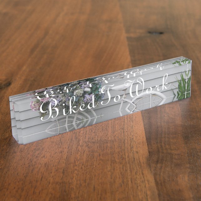 Placa De Nombre Bicicleta de la playa (Lateral)