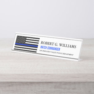 Placa De Nombre Blanco modificado para requisitos particulares