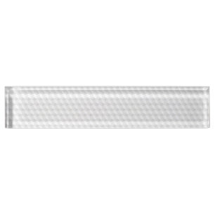 Placa De Nombre blanco puro, geometría,diseño gráfico,moderno,u