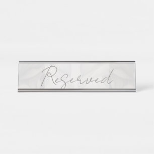 Placa De Nombre Boda Tabletop Dolphin Theme