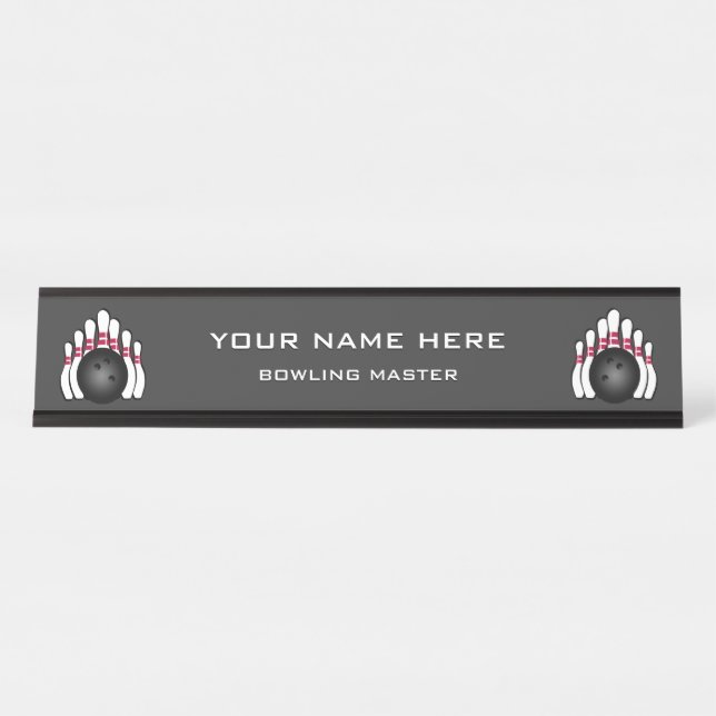 Placa De Nombre Bolas y bolas (Anverso)