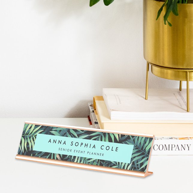 Placa De Nombre Botánico tropical (Subido por el creador)