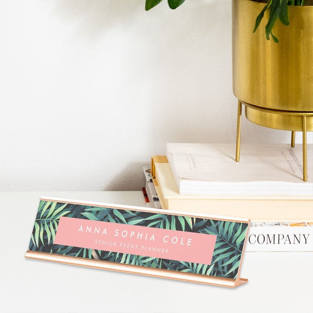 Placa De Nombre Botánico tropical (Subido por el creador)