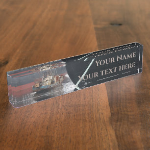 Placa De Nombre Buques