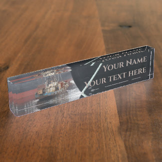 Placa De Nombre Buques
