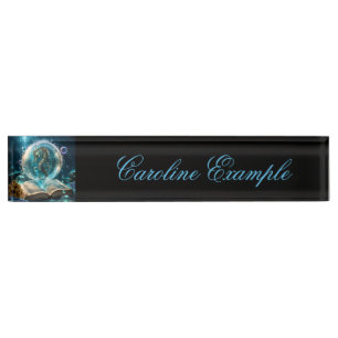 Placa De Nombre Caballo de mar