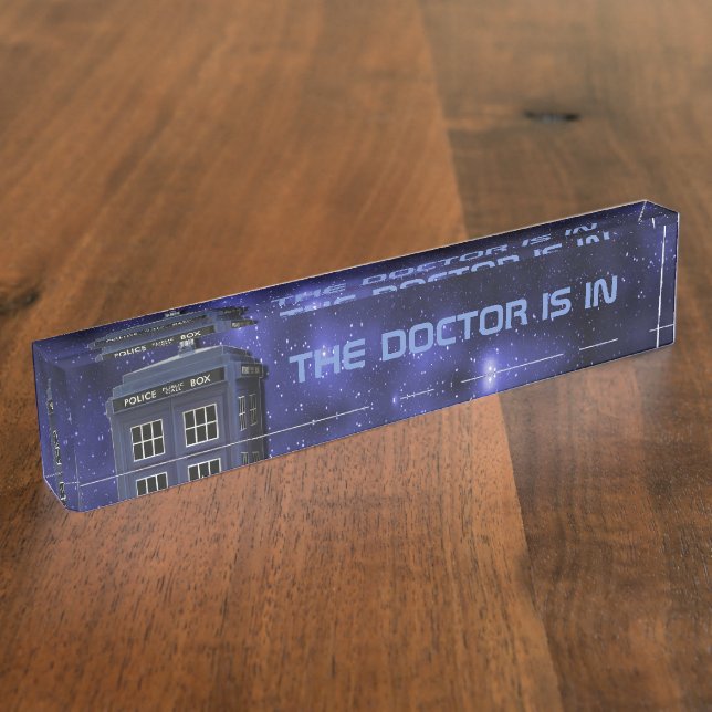 Placa De Nombre Caja de llamada de policía (Lateral)