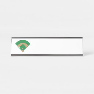 Placa De Nombre Campo de béisbol