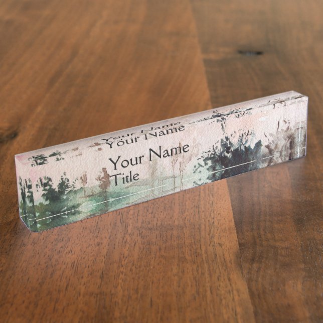 PLACA DE NOMBRE CAMPO DE LA TOSCANA MAREMA (Lateral)