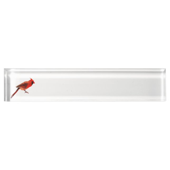 Placa De Nombre Cardenales (Anverso)