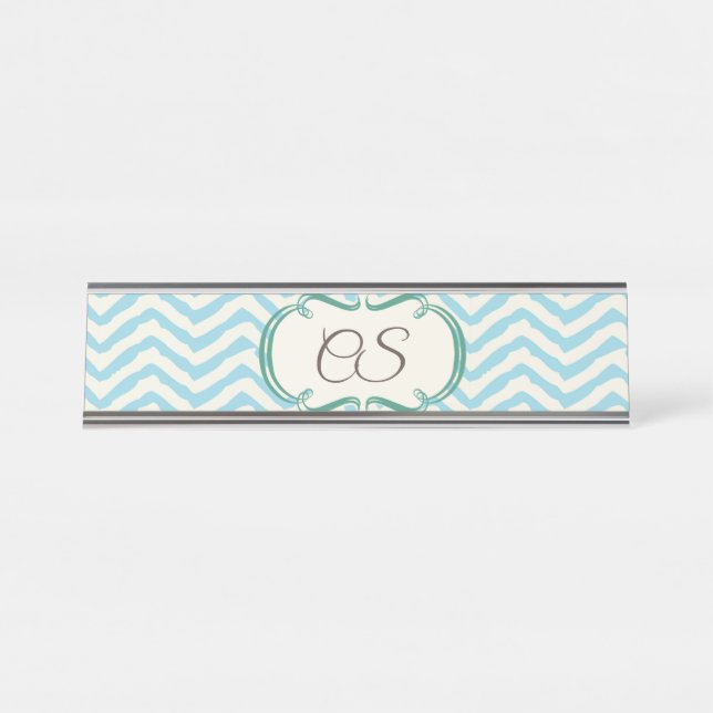 Placa De Nombre Chevron (Anverso)