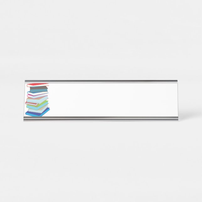 Placa De Nombre Club de libros (Anverso)