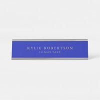 Colores Zaffre Blue Gold Profesional Moderno