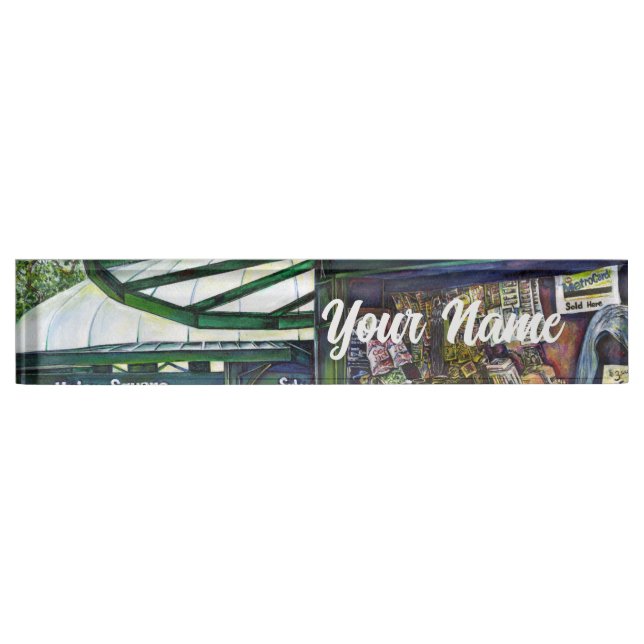 Placa De Nombre ¿Cómo Una Imagen, Inimaginativa? (Anverso)