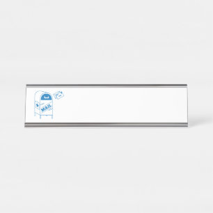 Placa De Nombre Correo postal