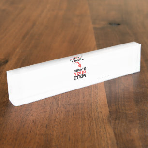 Placa De Nombre CREA-TU-PROPIO diseño personalizado carga tu diseñ