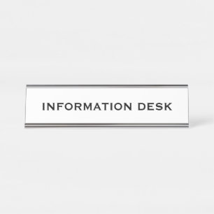 Placa De Nombre Crear información o consulta