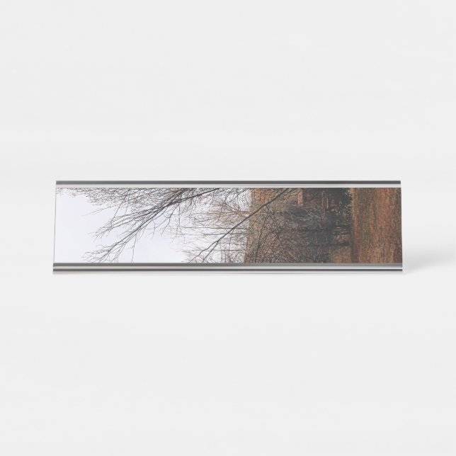 Placa De Nombre Crecimiento excesivo de la Bannack (Anverso)