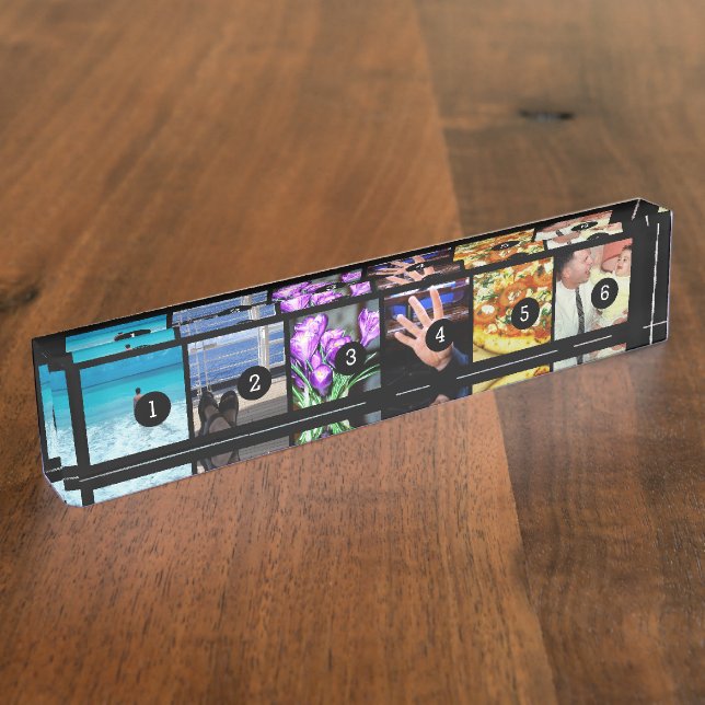 Placa De Nombre Cree fácilmente sus propias imágenes del estilo 6 (Lateral)